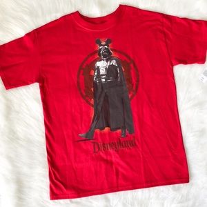 Disney Parks Darth Vader in Mickey Ears Kids Tee